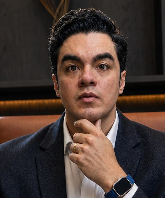 Retrato de Emmanuel Rosales, asesor de Centauro Capital